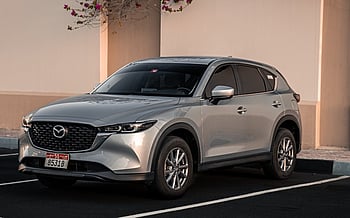 Mazda CX5 (Grise), 2021 à louer à Abu Dhabi