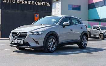 Mazda CX3 (Gris), 2024 para alquiler en Abu-Dhabi