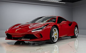 Ferrari F8 Tributo (rojo), 2022 para alquiler en Dubai