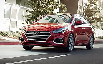 Hyundai Accent (Rouge), 2022 à louer à Dubai