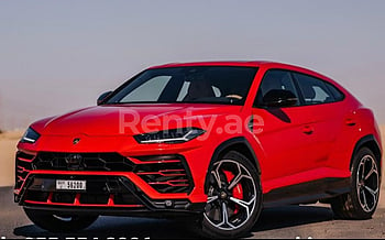 Lamborghini Urus (Red), 2020 for rent in Dubai