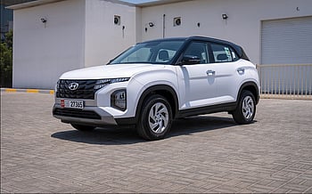 Hyundai Creta (White), 2024 for rent in Abu-Dhabi