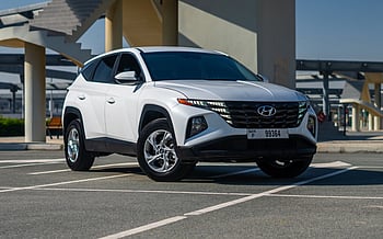Hyundai Tucson (Blanc), 2022 à louer à Dubai
