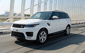 Range Rover Sport (White), 2020 for rent in Abu-Dhabi