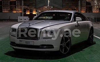 Rolls Royce Wraith (Blanco), 2018 para alquiler en Dubai