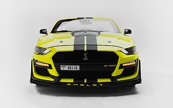 在迪拜 租 Ford Mustang (黄色), 2021