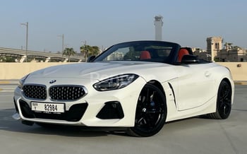 White BMW Z4, 2022 for rent in Dubai