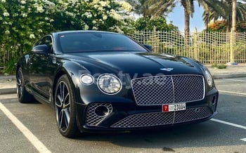 Аренда Черный Bentley Continental GT, 2020 в Дубае