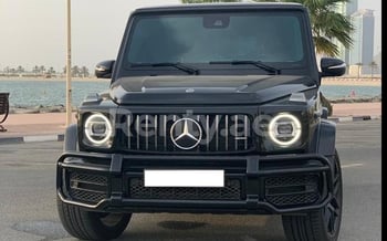 Black Mercedes G class G63, 2019 for rent in Dubai