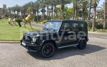 Black Mercedes G class, 2021 for rent in Dubai
