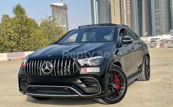 Black Mercedes GLE 63 S AMG, 2021 for rent in Dubai