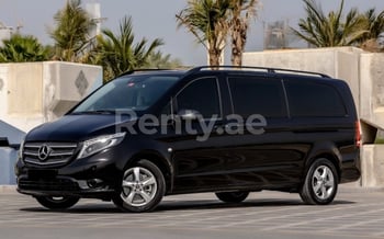 Black Mercedes Vito, 2021 for rent in Dubai