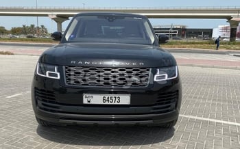 Black Range Rover Vogue HSE, 2019 for rent in Dubai