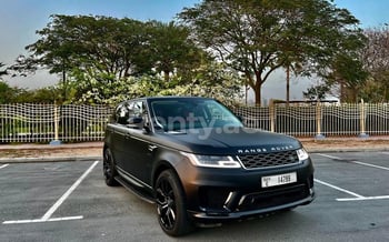 黑色 Range Rover Sport Dynamic, 2021 迪拜汽车租凭