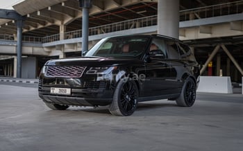 أسود Range Rover Vogue, 2020 للإيجار في دبي