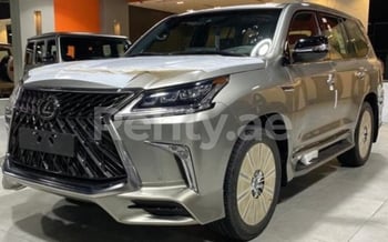 Silber Lexus LX 570, 2019 für Miete in Dubai