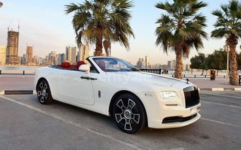 White Rolls Royce Dawn, 2019 for rent in Dubai