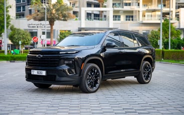在迪拜 租 雪佛兰Traverse (黑色), 2025