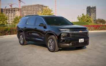 在迪拜 租 雪佛兰Traverse (黑色), 2025