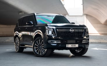 تأجير نيسان باترول Platinum V6 (أسود), 2026 في دبي