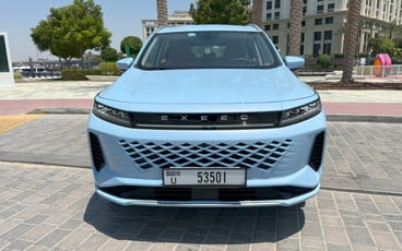 İşe alım Exeed LX (Mavi), 2024 Şarika'de