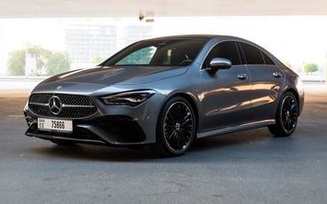 梅赛德斯CLA200 (灰色), 2026 - 哈伊马角租车 的月租