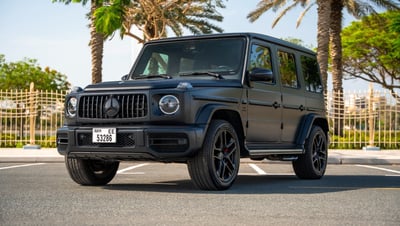 Huren van Mercedes G63 AMG (Mat Zwart), 2022 in Ras Al Khaimah
