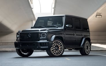 تأجير مرسيدس G63 AMG (أسود لامع), 2025 في أبو ظبي