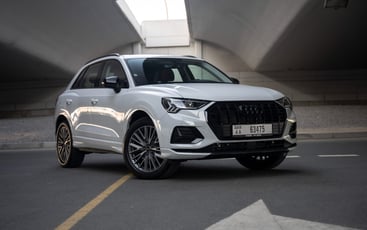 Hiring Audi Q3 (White), 2024 in Dubai
