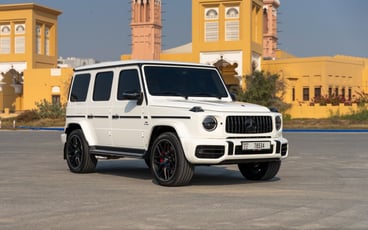 Huren van Mercedes G63 AMG (Wit), 2022 in Ras Al Khaimah