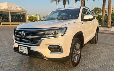 Hiring MG RX8 (White), 2025 in Abu Dhabi