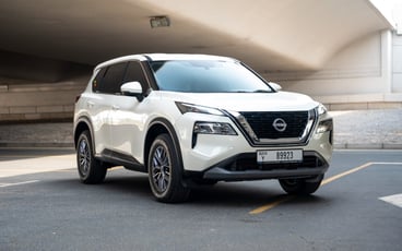 Hiring Nissan X-Trail (White), 2025 in Abu Dhabi