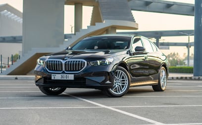 BMW 520i (Black), 2024 for rent in Dubai