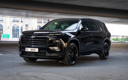 Chevrolet Traverse (Black), 2025 for rent in Dubai