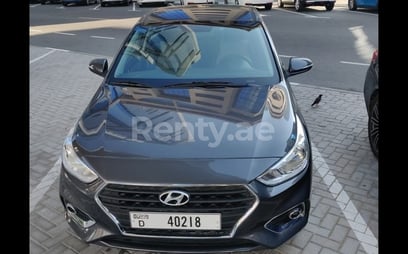 Hyundai Accent (Schwarz), 2020  zur Miete in Dubai