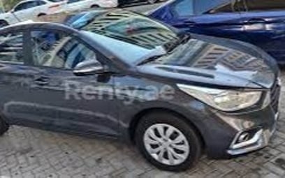 Hyundai Accent (Noir), 2020 à louer à Sharjah