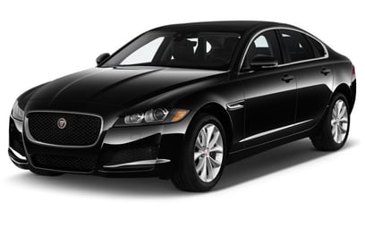Jaguar XF (Nero), 2019 in affitto a Sharjah