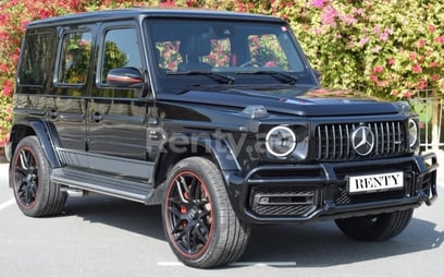 Mercedes G 63 AMG Edition One (Black), 2019 for rent in Dubai
