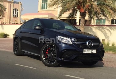 Mercedes GLE 63AMG (Black), 2018 for rent in Dubai