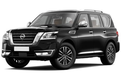Nissan Patrol (Черный), 2019 для аренды в Дубай