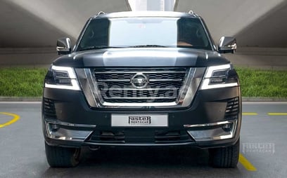 Nissan Patrol (Черный), 2019 для аренды в Дубай