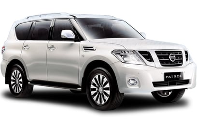 Nissan Patrol (White), 2020 for rent in Sharjah