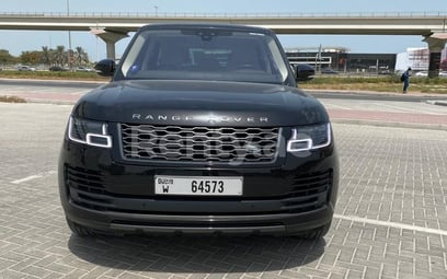 在迪拜 租 Range Rover Vogue HSE (黑色), 2019