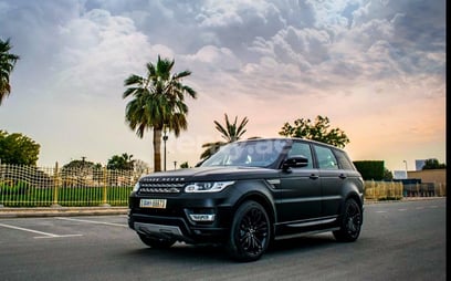 Range Rover Sport Black Edition (Black), 2016  zur Miete in Dubai