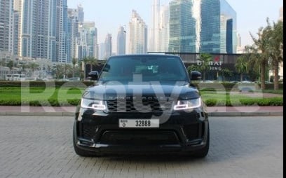 Range Rover Sport (Черный), 2019 для аренды в Дубай