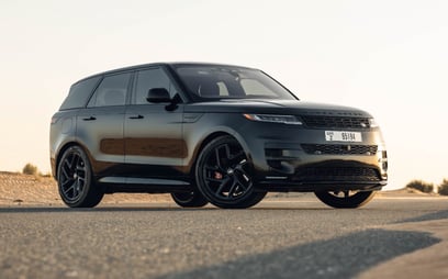 Range Rover Sport (Schwarz), 2022  zur Miete in Dubai