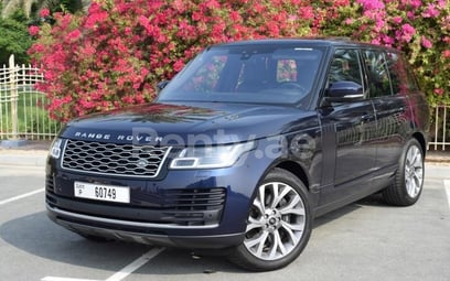 Range Rover Vogue (Bleue), 2019 à louer à Dubai