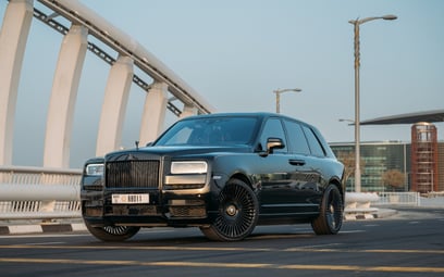 Rolls Royce Cullinan Black Badge (Black), 2020 for rent in Abu-Dhabi
