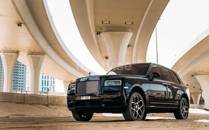 Rolls Royce Cullinan Black Badge (Black), 2021 for rent in Dubai