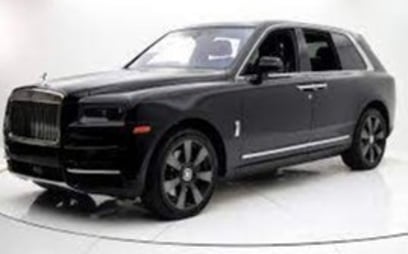 Rolls Royce Cullinan (Black), 2019 for rent in Dubai